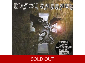 Black Sabbath – The Singles 1970-1978 - UK Limited Edition Numbered 6 x CD Single Box Set